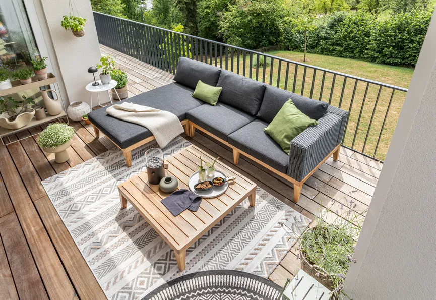 ** Lounge milieu