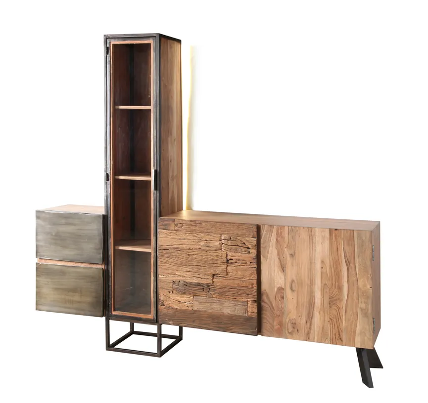 Wohnwand mit 1 Glasvitrine hauptaufnahme