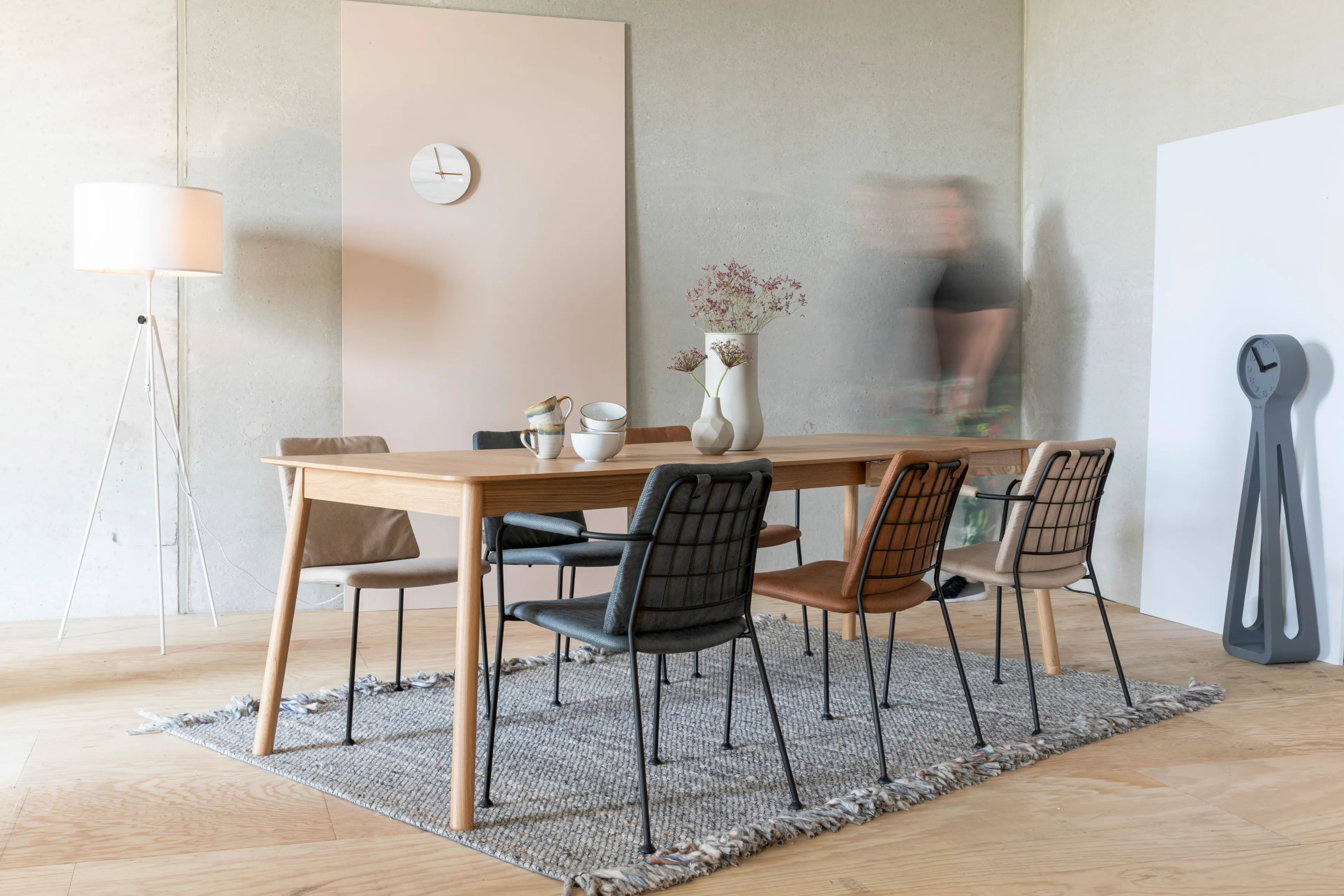 Esstisch Glimps 180/ 240 x 90 cm