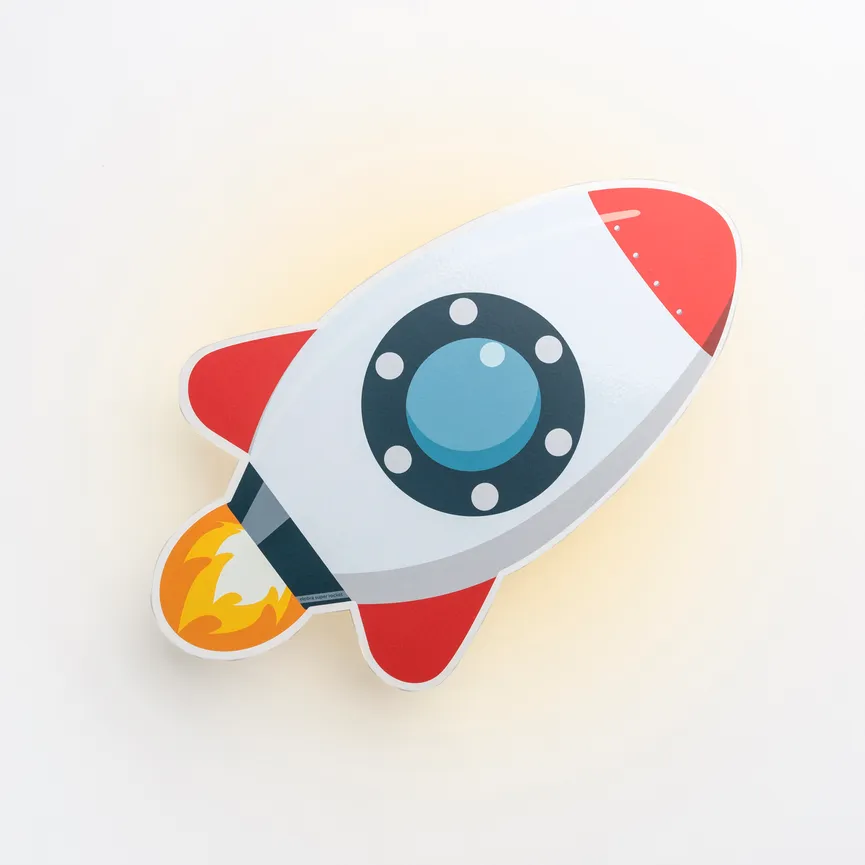 Wandleuchte "Rakete" detail