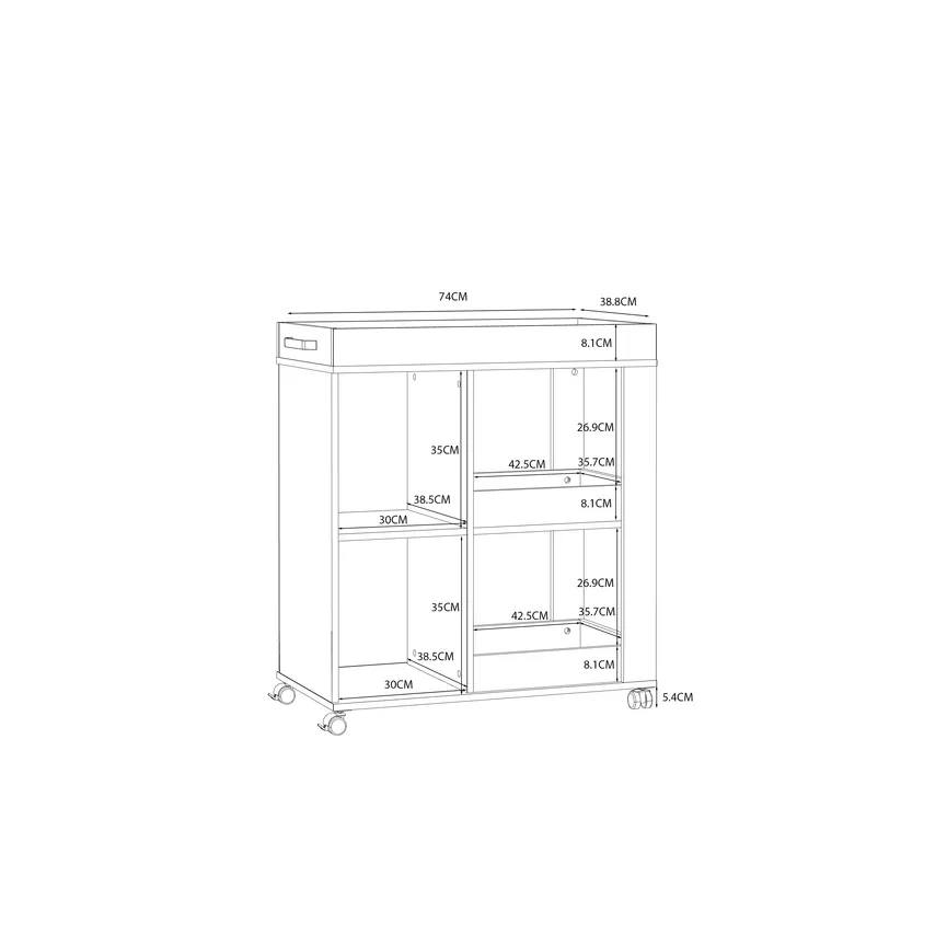 Barschrank 2T detail