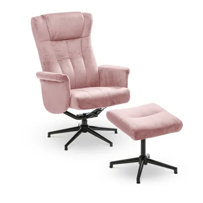 Sessel mit Hocker