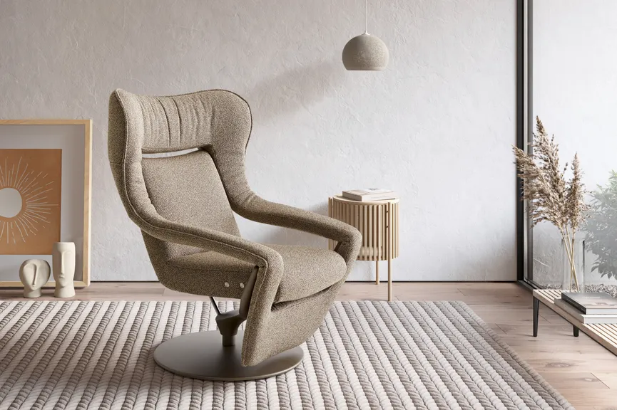 Sessel Yoko-1 DT bronziert milieu