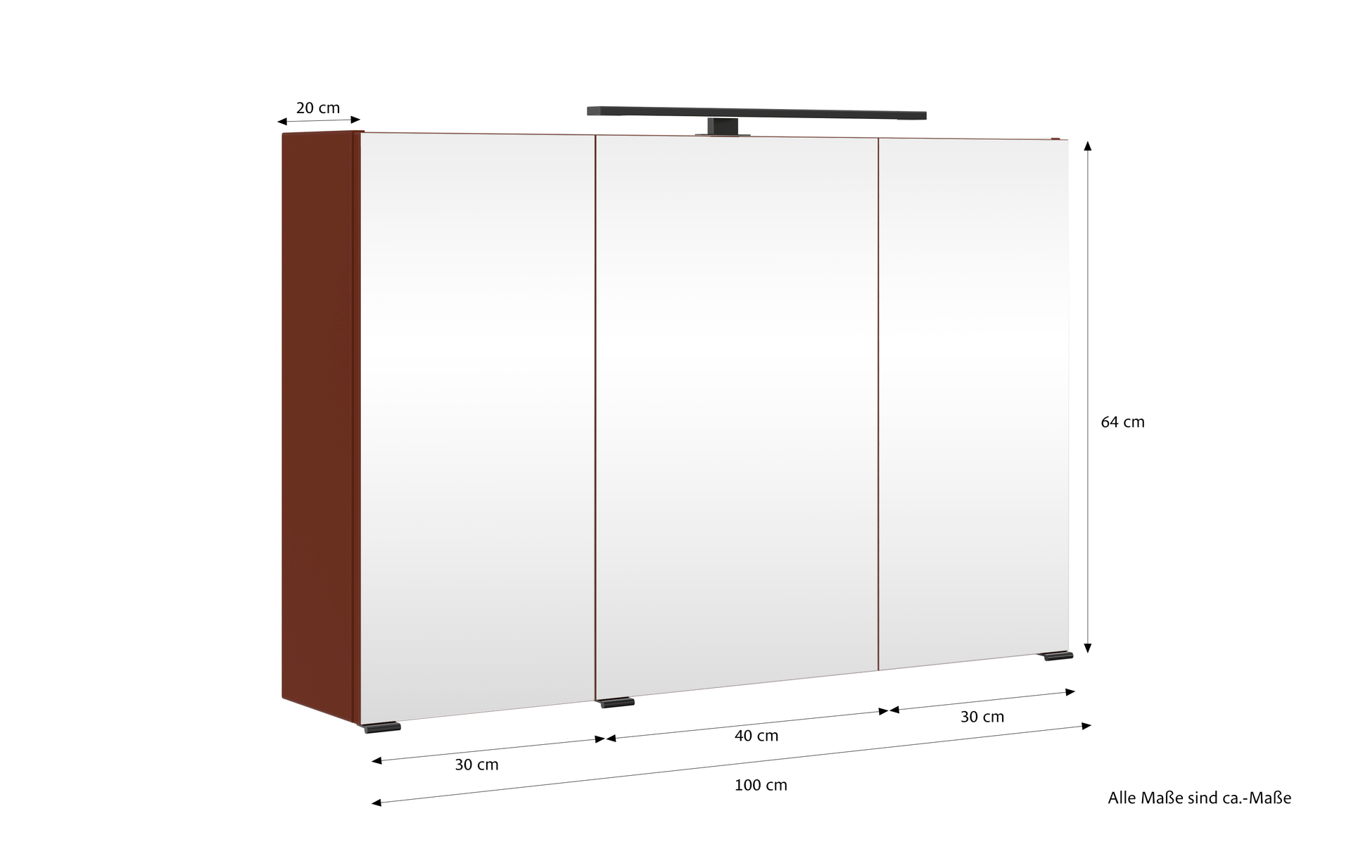 *Spiegelschrank detail