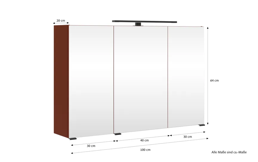 *Spiegelschrank detail