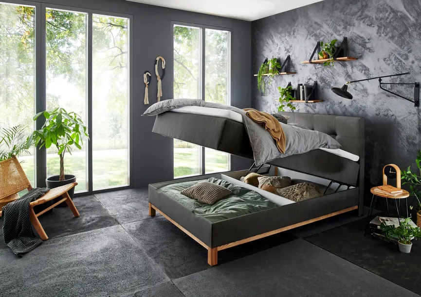 Boxspringbett LF 140x200 cm milieu
