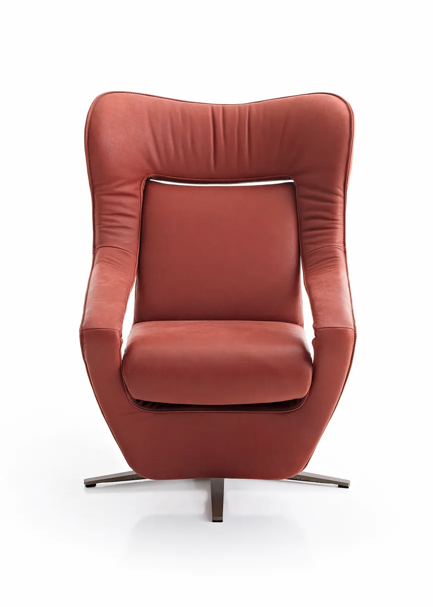 Sessel Yoko-1 DK bronziert detail