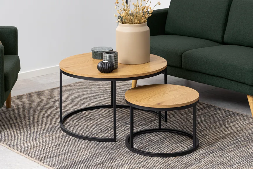 Couchtisch 2er Set milieu