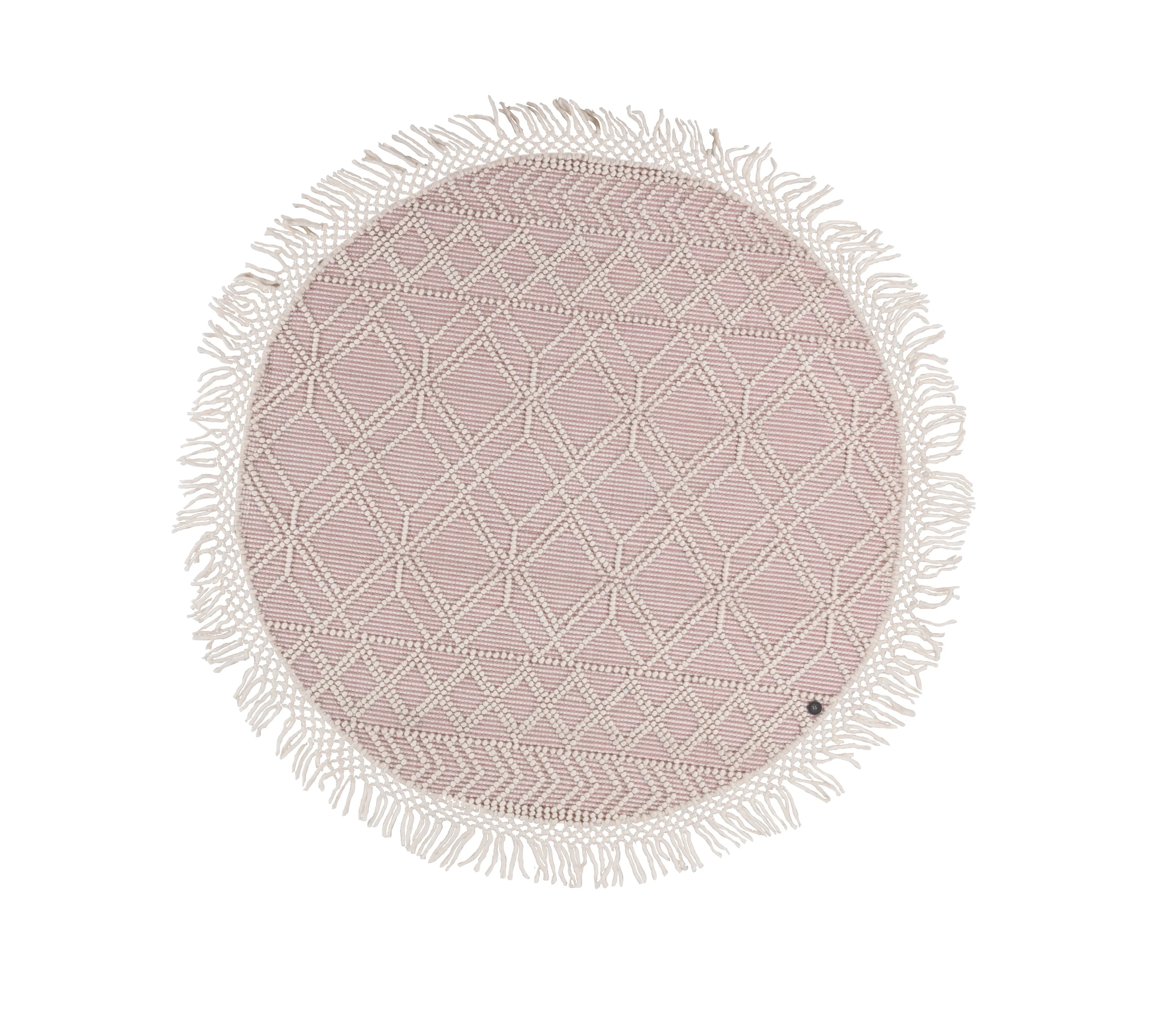Webteppich  Colored Macrame Ø 140 cm