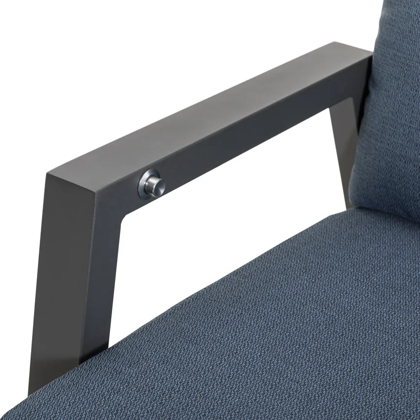 Loungesessel Blau detail