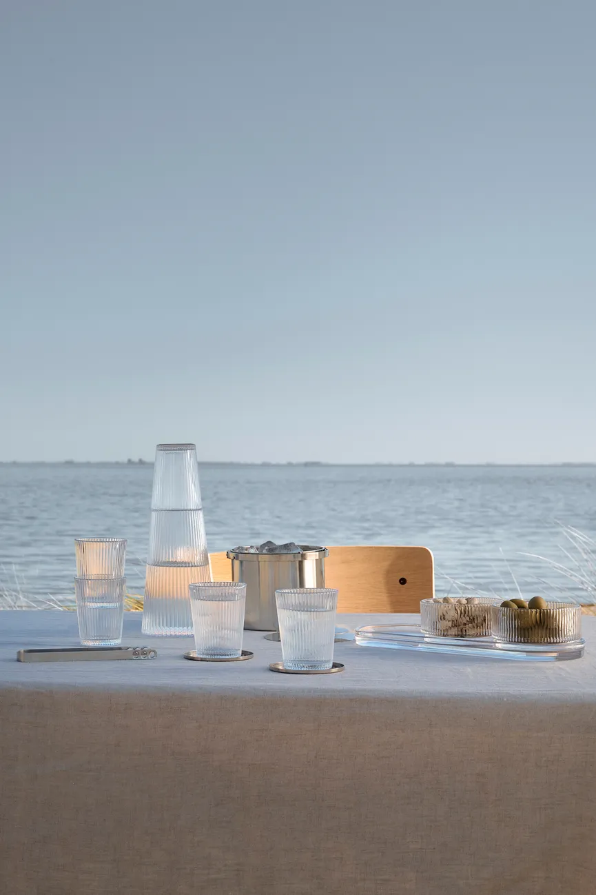 Trinkbecher "Pilastro" 6er-Set milieu