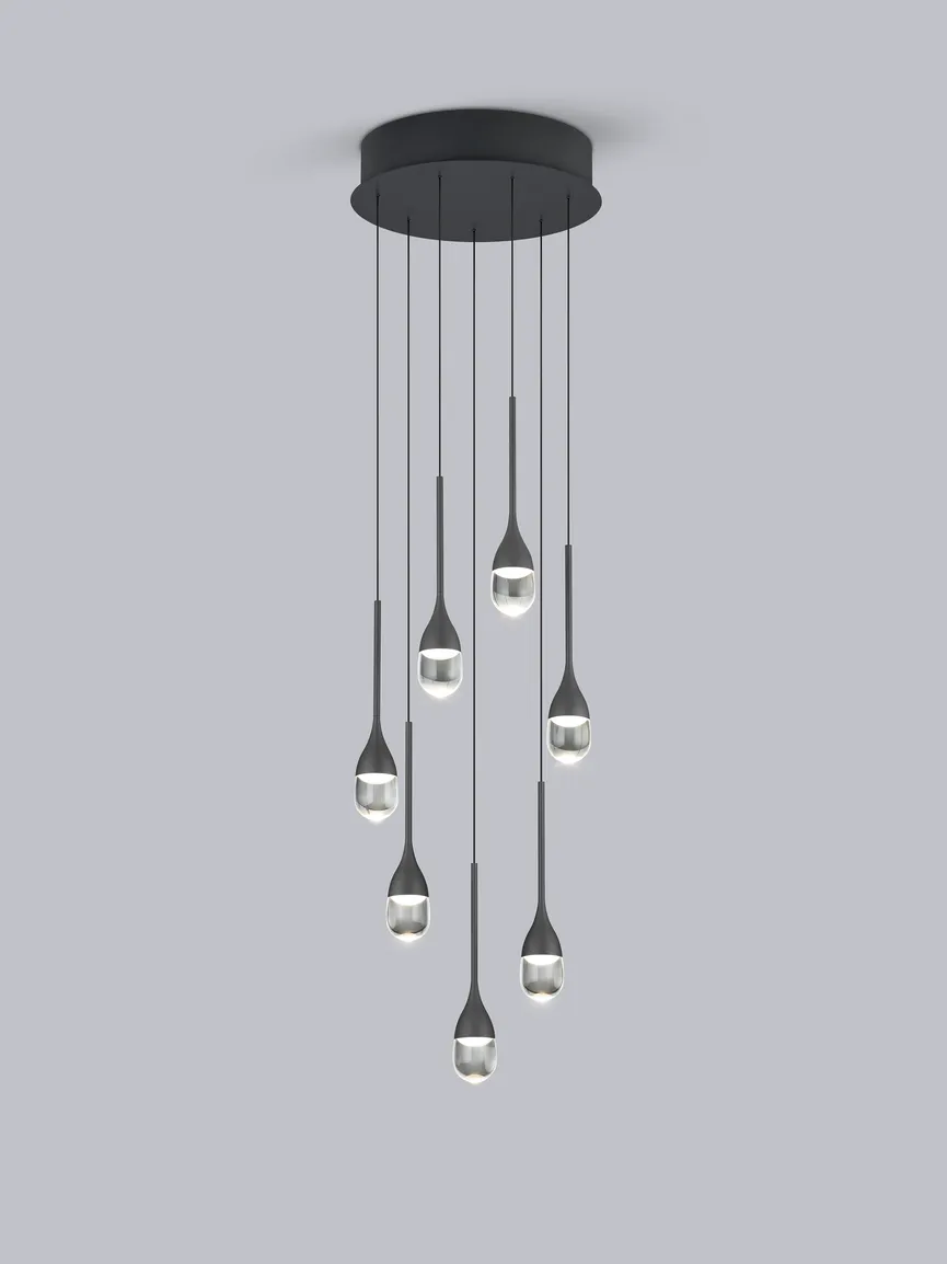 LED-Pendelleuchte "Endo" material_farbe