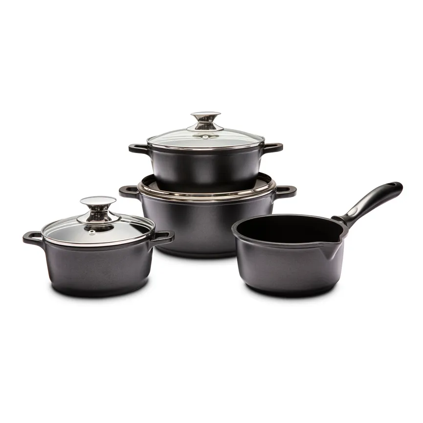 Topfset 4 tlg. Druckguss hauptaufnahme