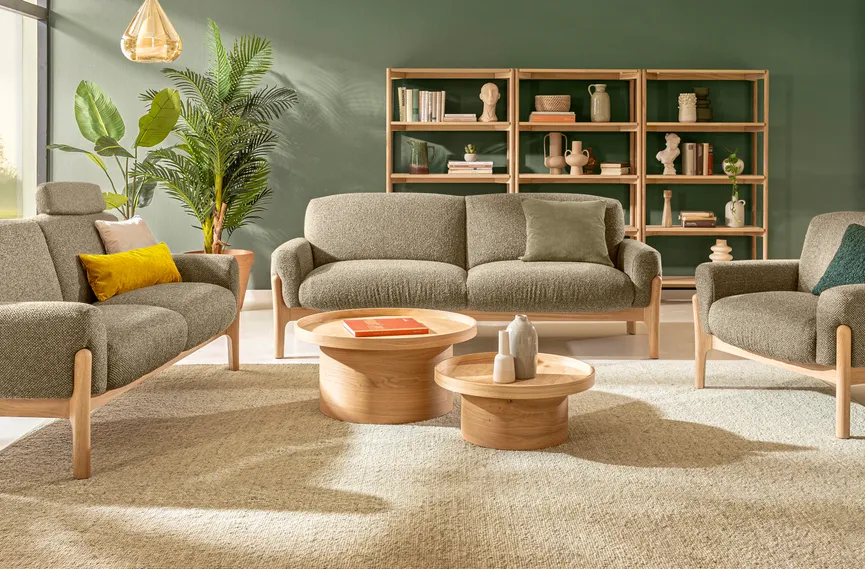 Mika Sofa 2x84cm oF milieu
