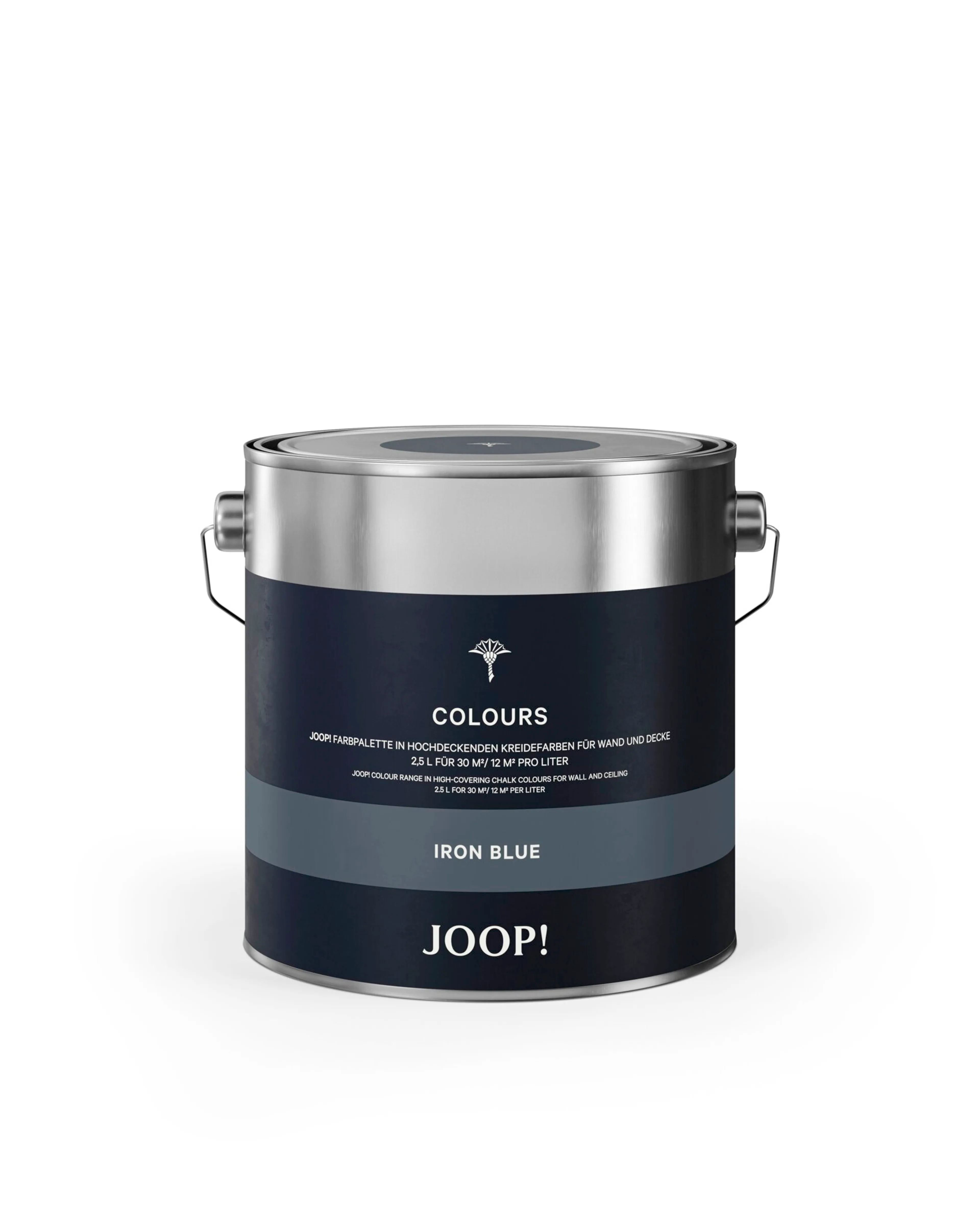 Wandfarbe Colour "Iron Blue"