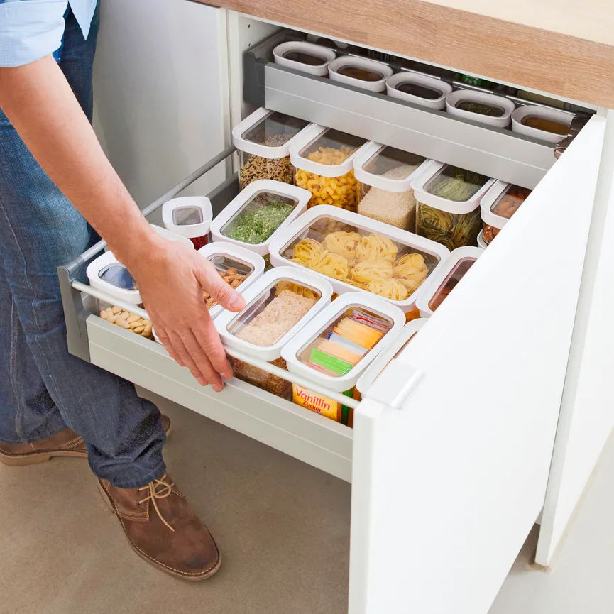 Trockenvorratsdose Optima 5tlg milieu