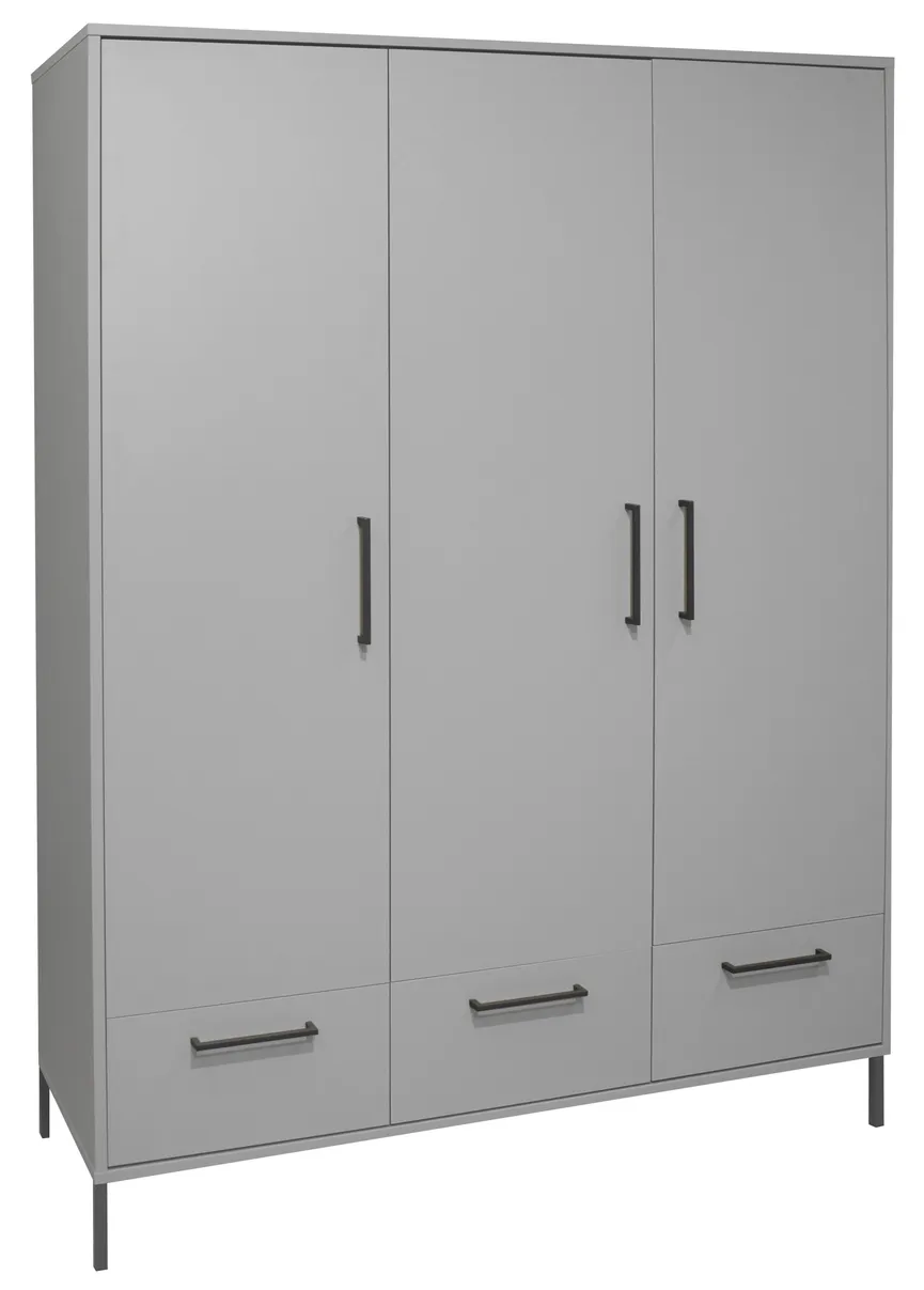 Kleiderschrank 3-trg. detail