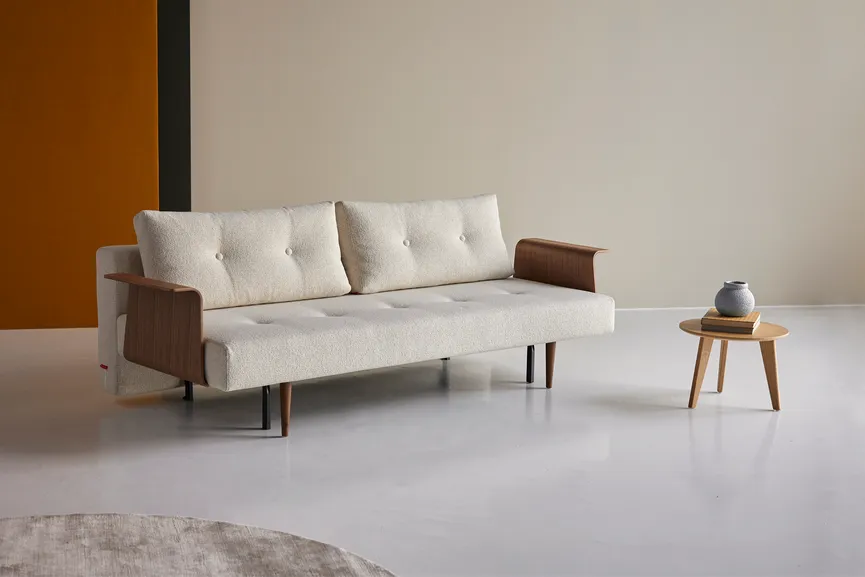Sofa+AL dunkles Holz detail
