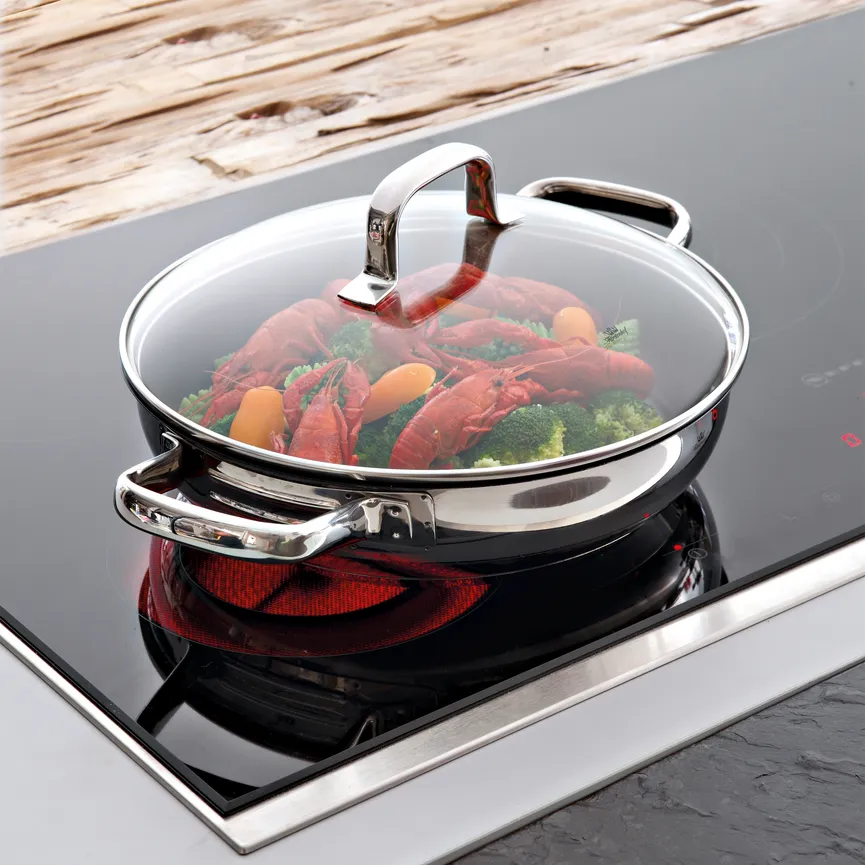 Servierpfanne Avignon m.Deckel milieu