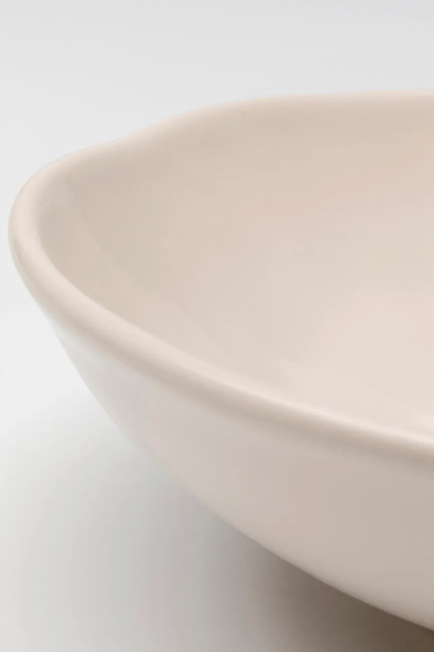 Suppenteller "Organic" creme detail