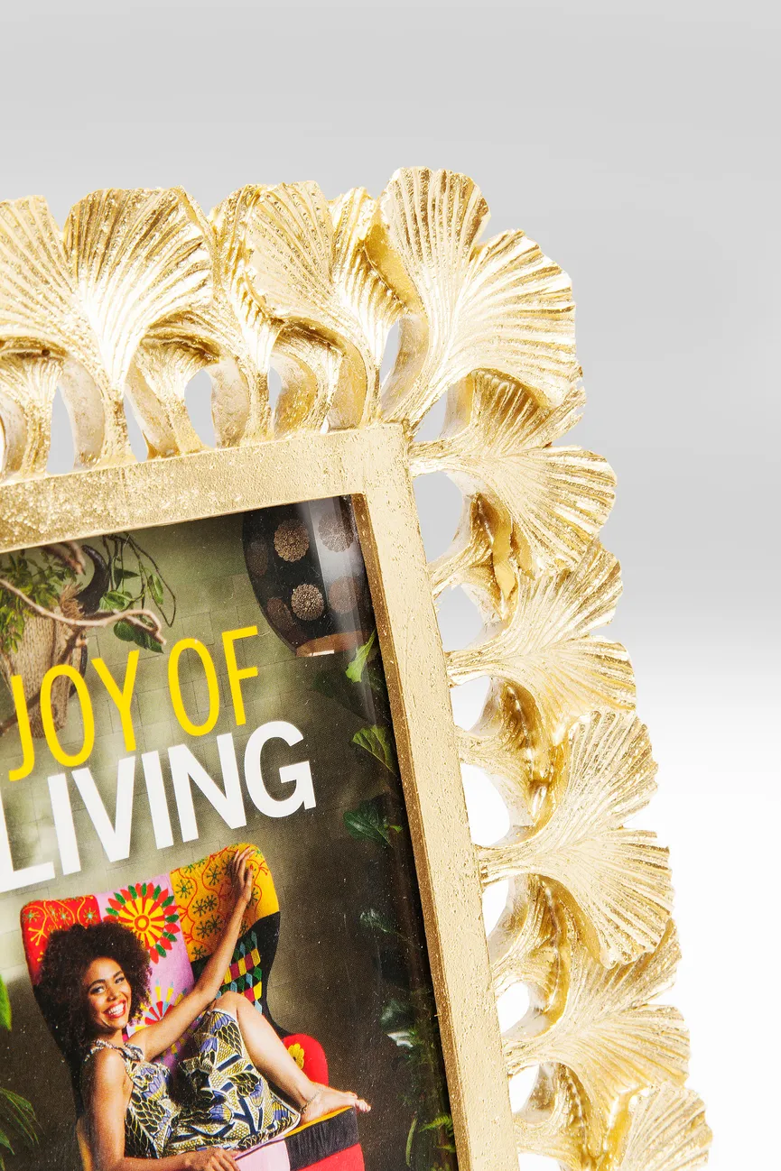 Bilderrahmen "Ginkgo" gold detail