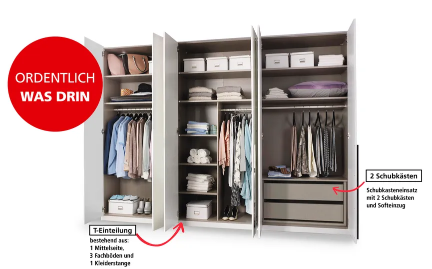 Zubehörpaket DTS 6-trg. hauptaufnahme