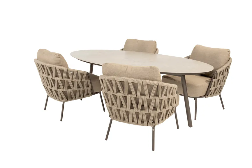 Low Dining Stuhl terre detail