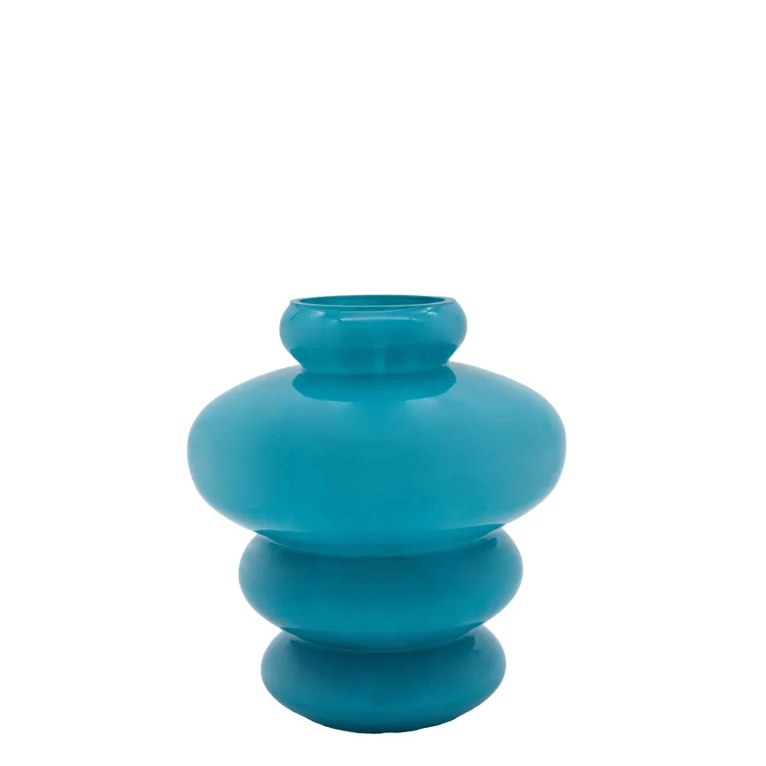 Vase "Tubby" petrol hauptaufnahme