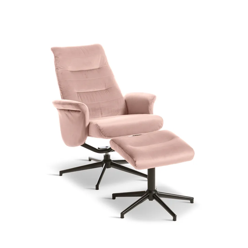Relaxsessel + Hocker detail