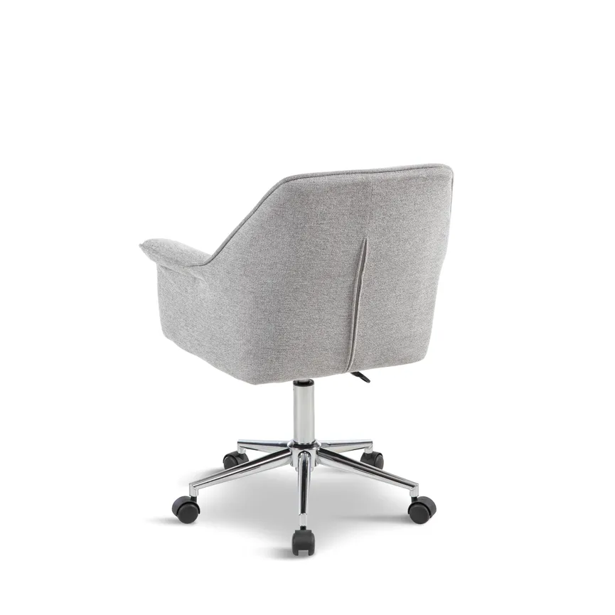 Drehstuhl hellgrau detail