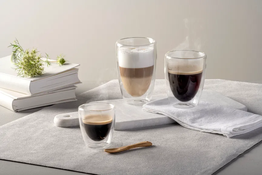 Becher "Duo" 2er-Set je 250 ml milieu