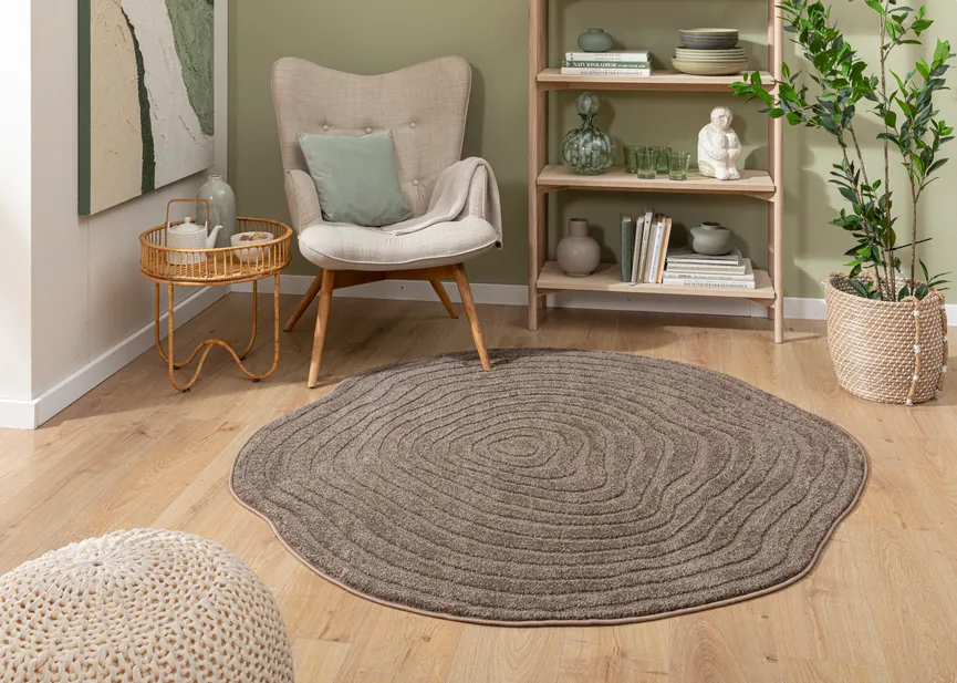 Designteppich milieu