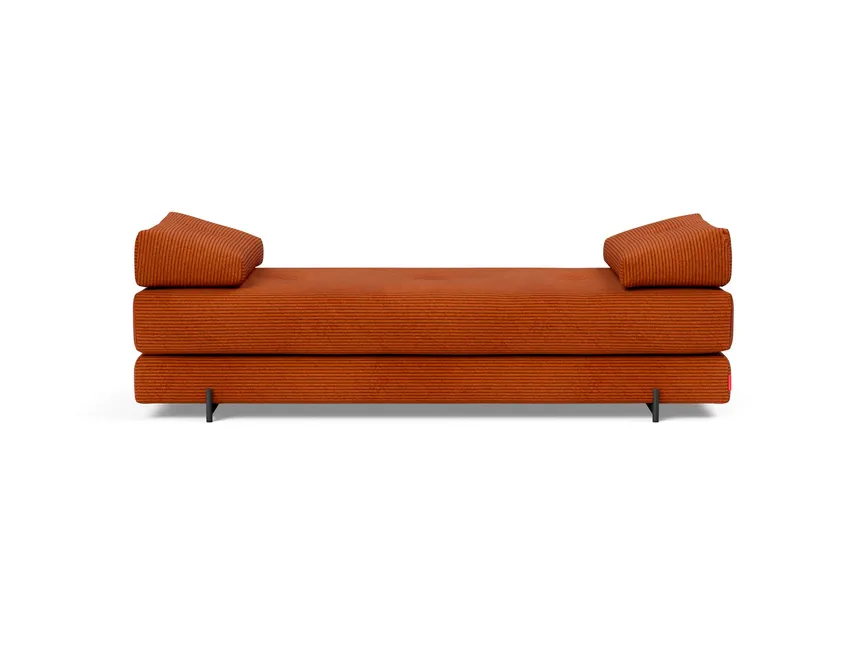 Klappsofa Indu schwarz detail