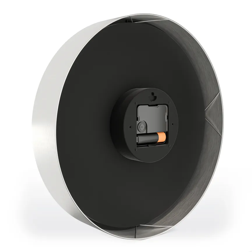 Quarz-Wanduhr detail