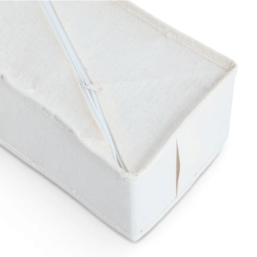 Aufbewahrungsbox beige detail