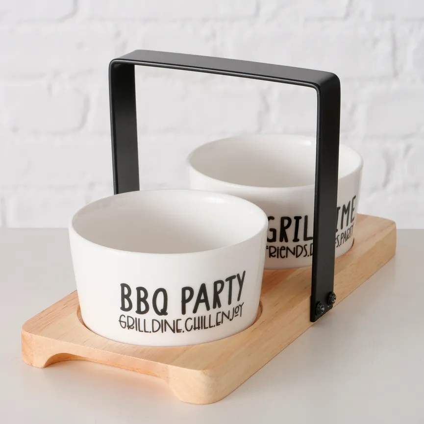 Schale "Grillhouse" 3-tlg. detail