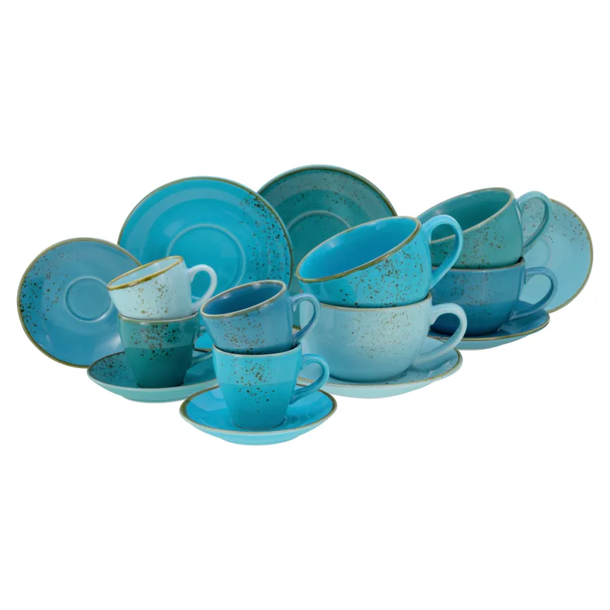 Espressotassen-Set "Aqua" material_farbe