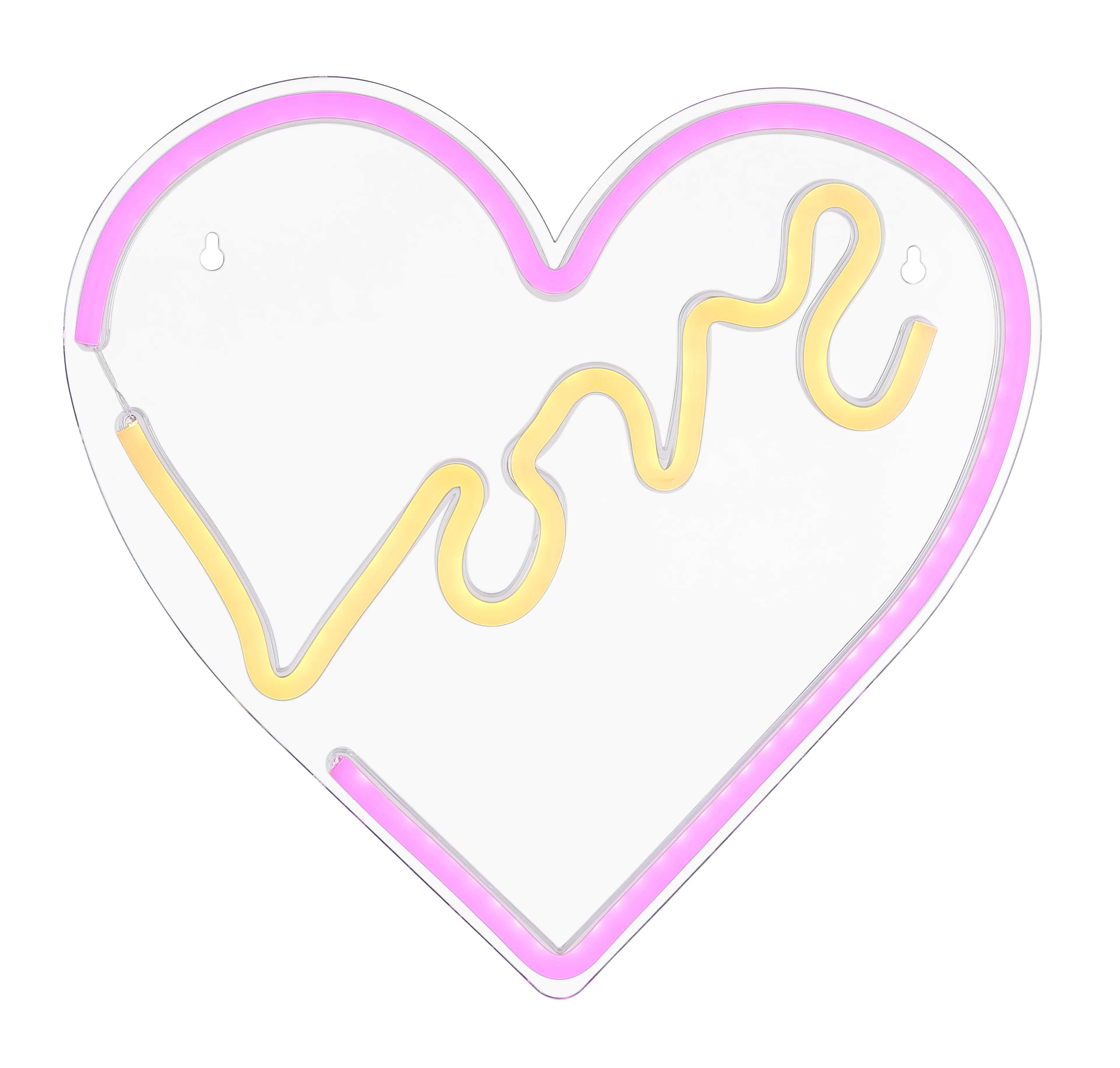 LED-Wandleuchte Love