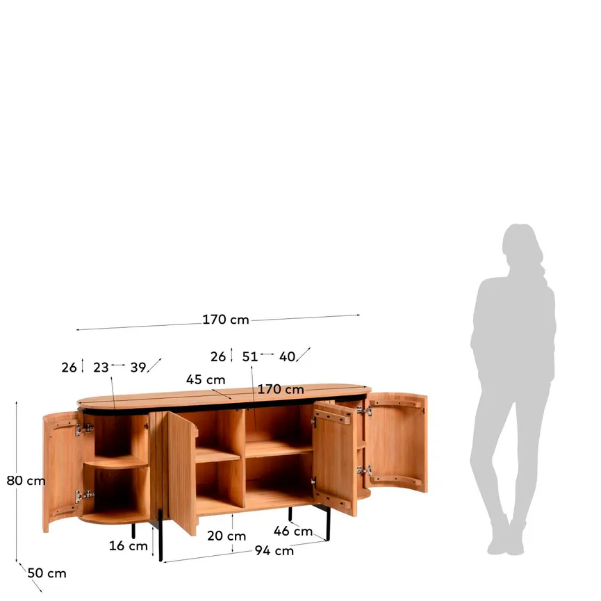 Sideboard detail