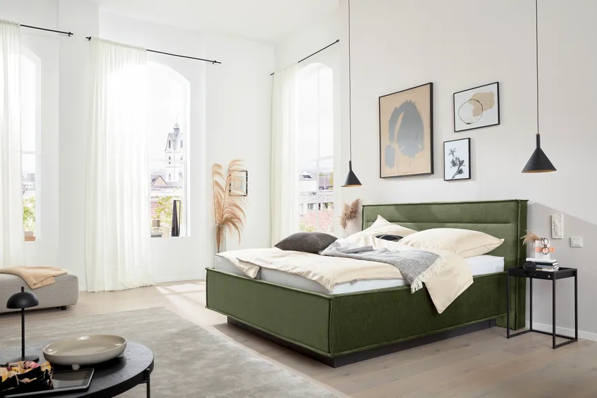 Polsterbett, LF 180x200 cm milieu