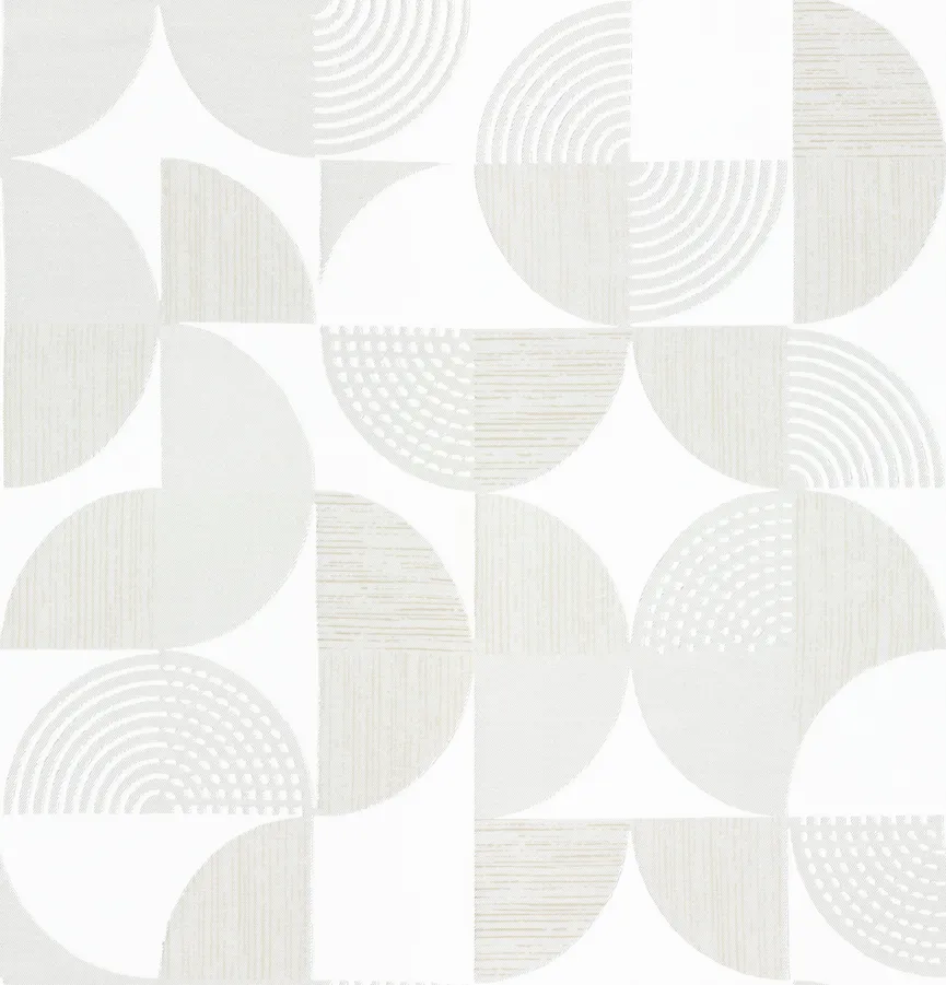 Dekoschal Circle m. Kombiband material_farbe