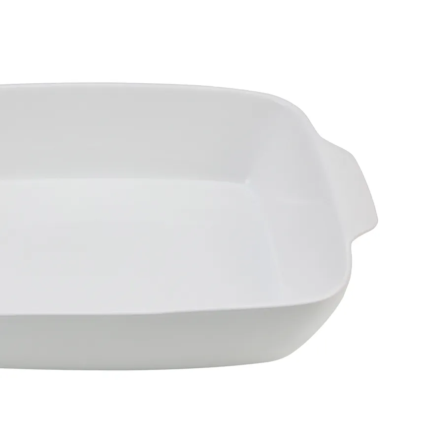 Auflaufform "Big" L weiß detail