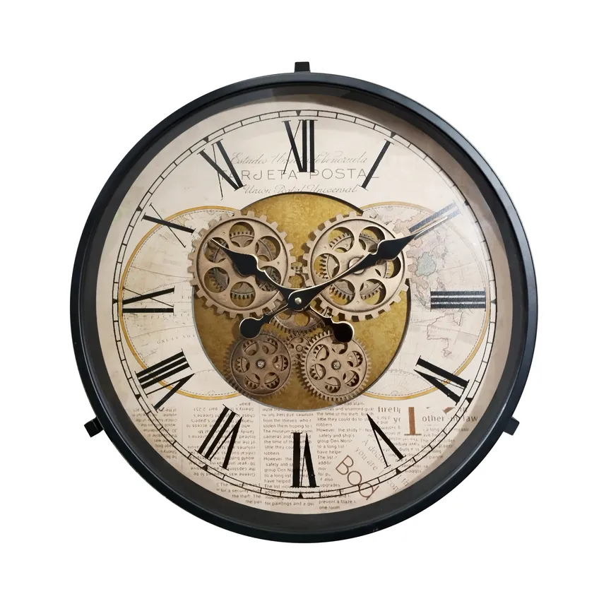 Beistelltisch mit Uhr detail