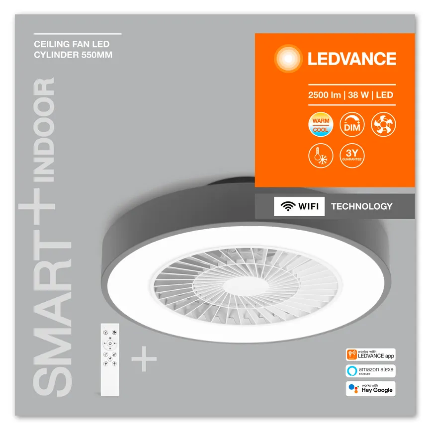 Deckenventilator "Cyl" detail