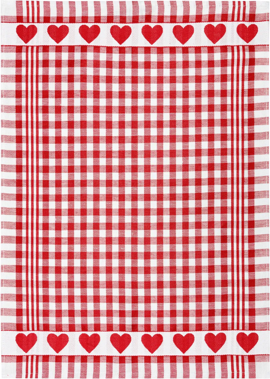 Geschirrt. Herzen rot HL Jacq. hauptaufnahme