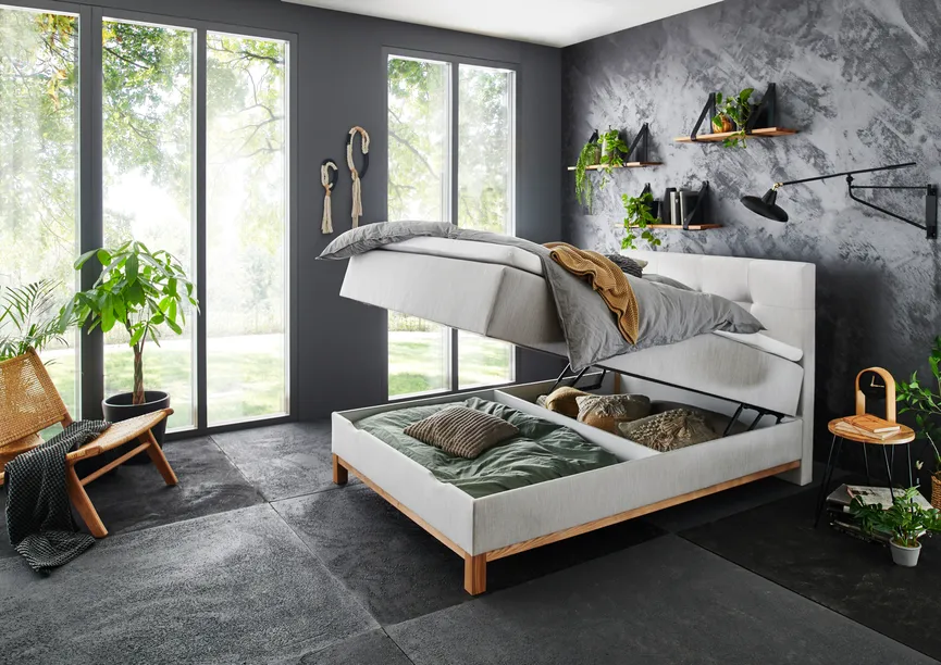 Boxspringbett LF 140x200 cm milieu
