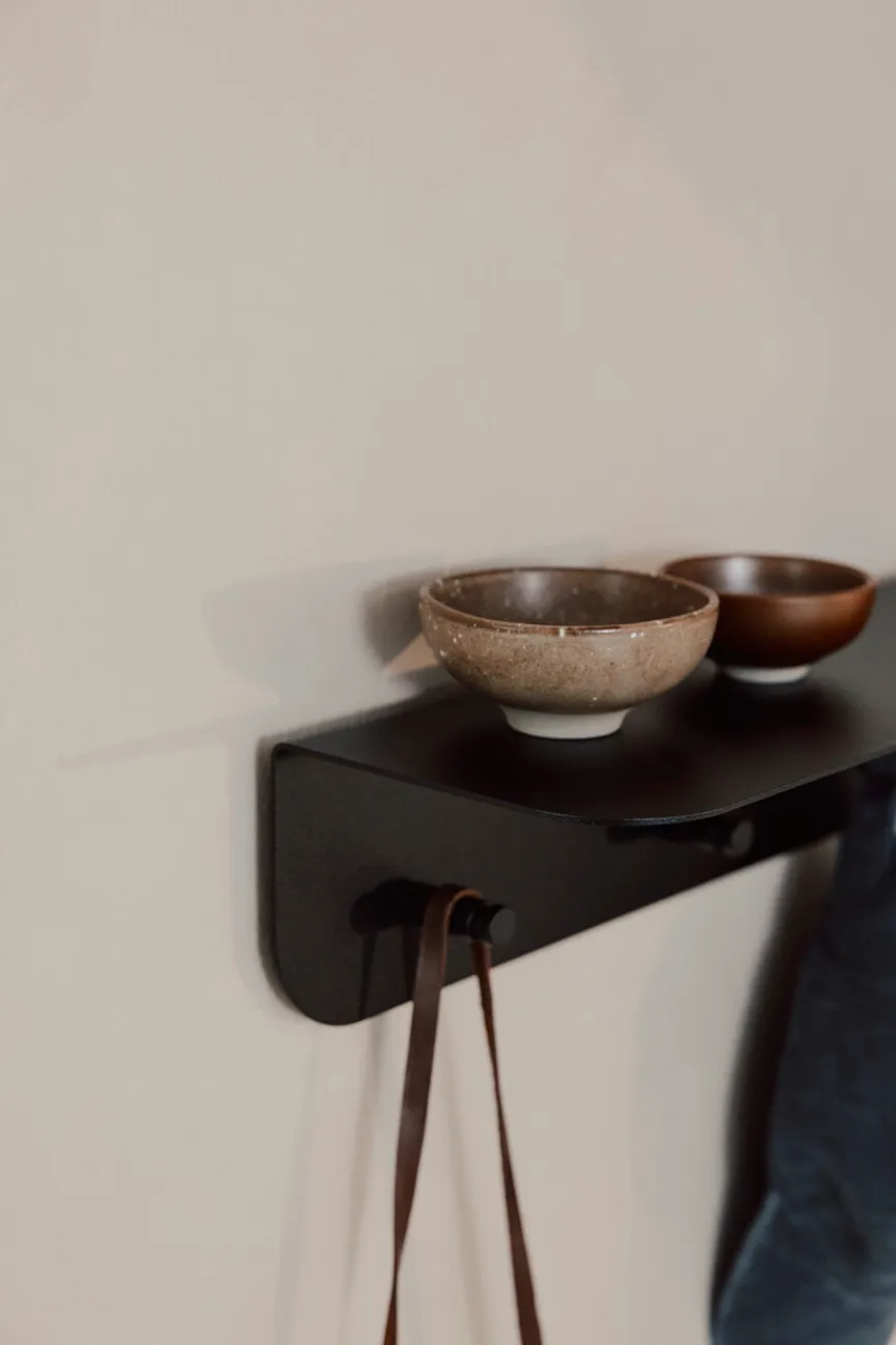 Wandgarderobe detail