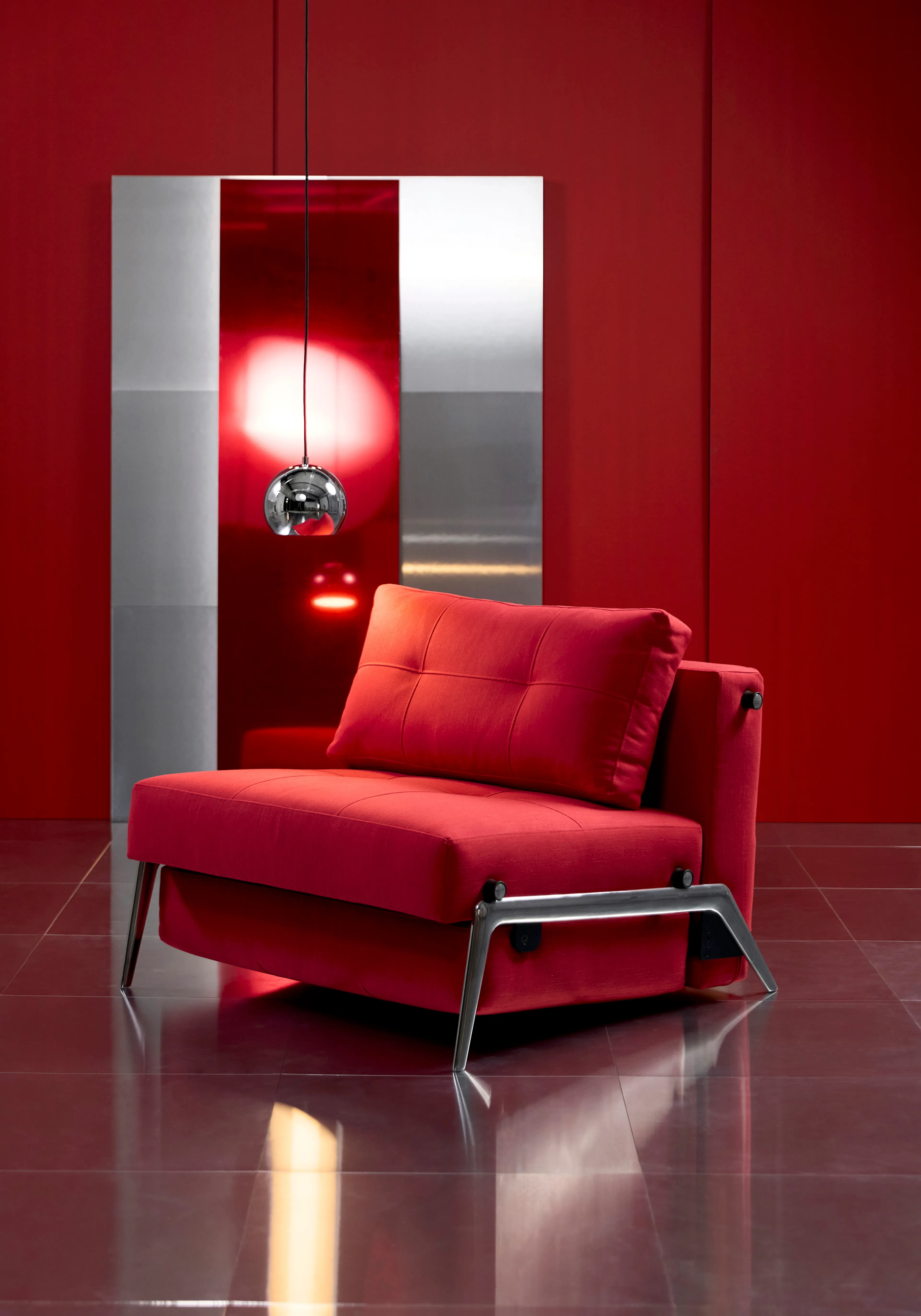 Schlafsessel Cubed 90 Aluminium