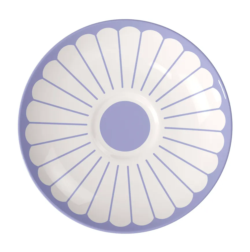 Kaffeeuntertasse "Fleur" bleu hauptaufnahme