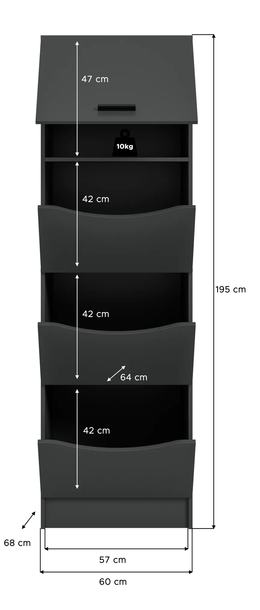 Wäscheschrank detail